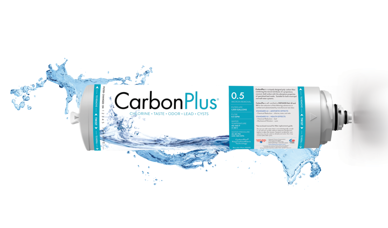 HERO385Plus - Carbon, Taste, & Odor Filter (Pair) - EcoWater